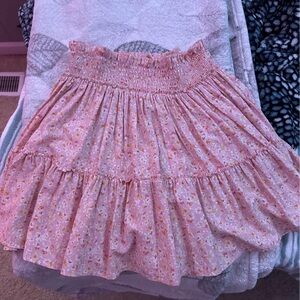 Wild Fable Floral Pink Women's Skirt